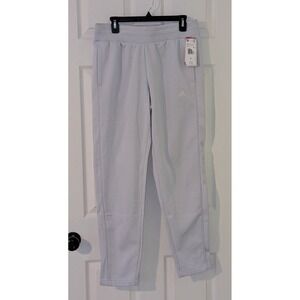 Adidas Gray Track Pants Athletic Joggers‎ Training Lounge Activewear Medium NWT
